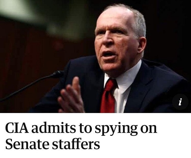 Remember When John Brennan Used The CIA To Spy On Congress?