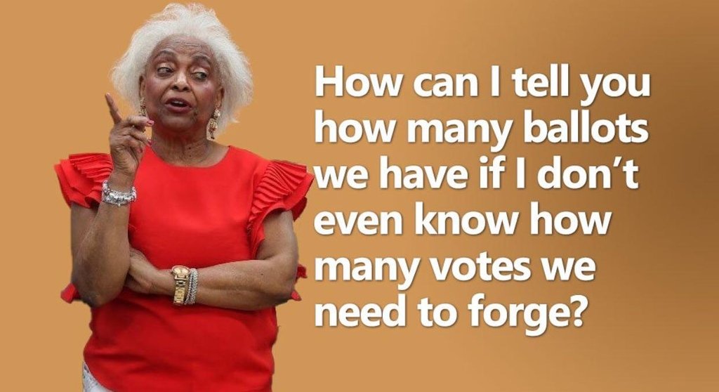 Brenda Snipes Reported 634,000 Votes on Election Night – Today She Reported 717,000 Votes — Broward Officials Just Manufactured 83,000 Fraudulent Votes!